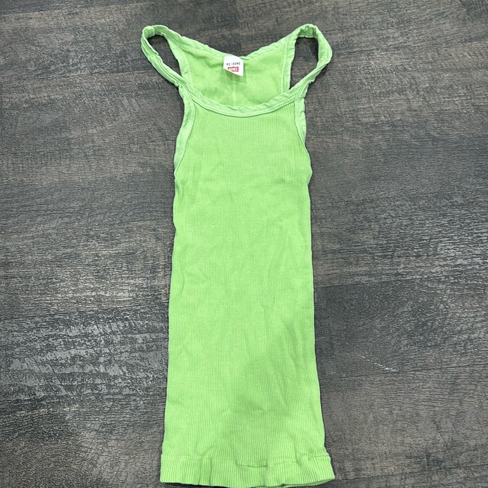 Redone Hanes Tank Top Xs - image 1
